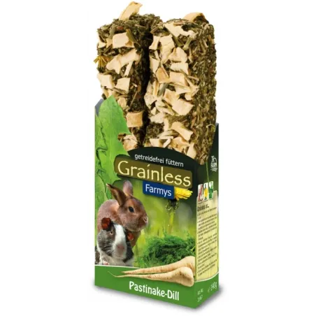 Kleintierfutter & Snacks JR Farm Grainless Farmys Pastinake-Dill...
