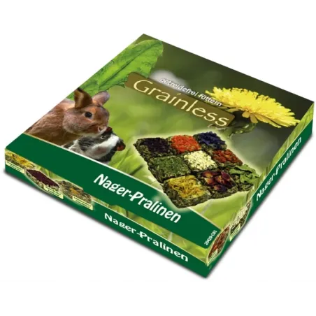 Kleintierfutter & Snacks JR Farm Grainless Nager-Pralinen 125g...