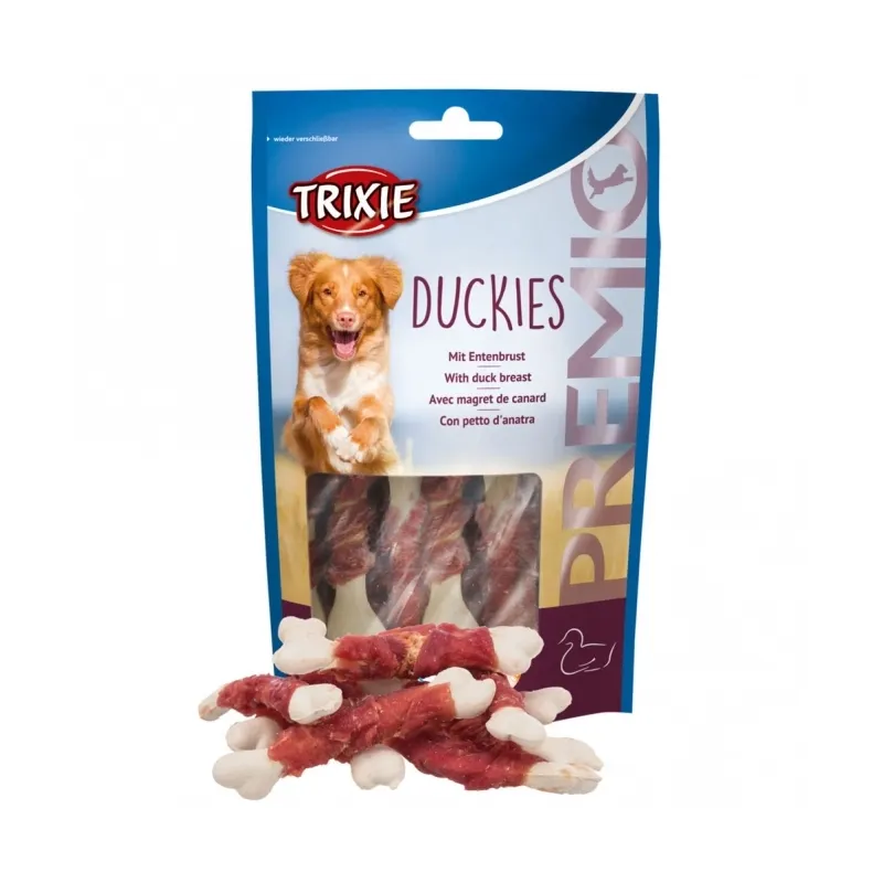Hundesnacks Trixie Premio Duckies - 100g jetzt online