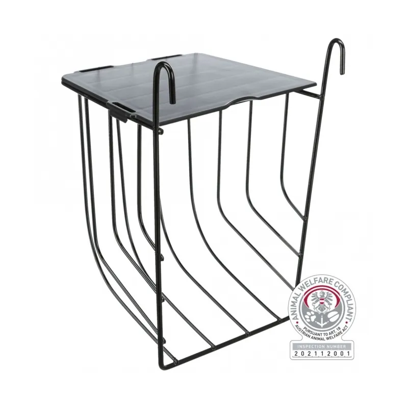 Ausstattung & Zubehör Trixie Heuraufe zum Einhängen mit Deckel -...