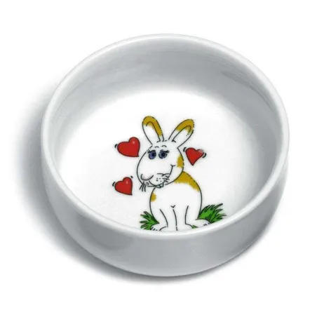 Ausstattung & Zubehör Karlie Runder Keramik-Napf für Kaninchen -...