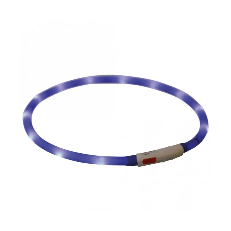 Halsbänder & Leinen Trixie Flash Leuchtring USB aus Silikon -...
