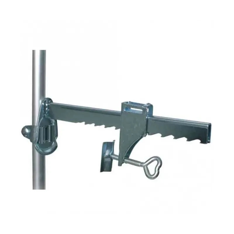 Balkon & Garten Trixie Netz-Mauer-Klemme mit Teleskopstange, 1-2m...