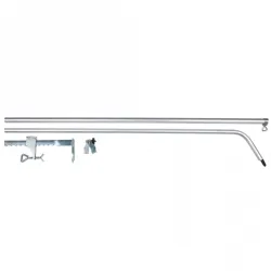 Balkon & Garten Trixie Netz-Mauer-Klemme mit Teleskopstange, 1-2m...