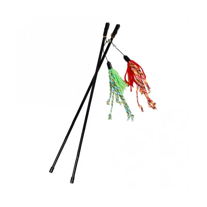 Katzenspielzeug Karlie Flamingo Katzenangel mit Nylonstreifen...