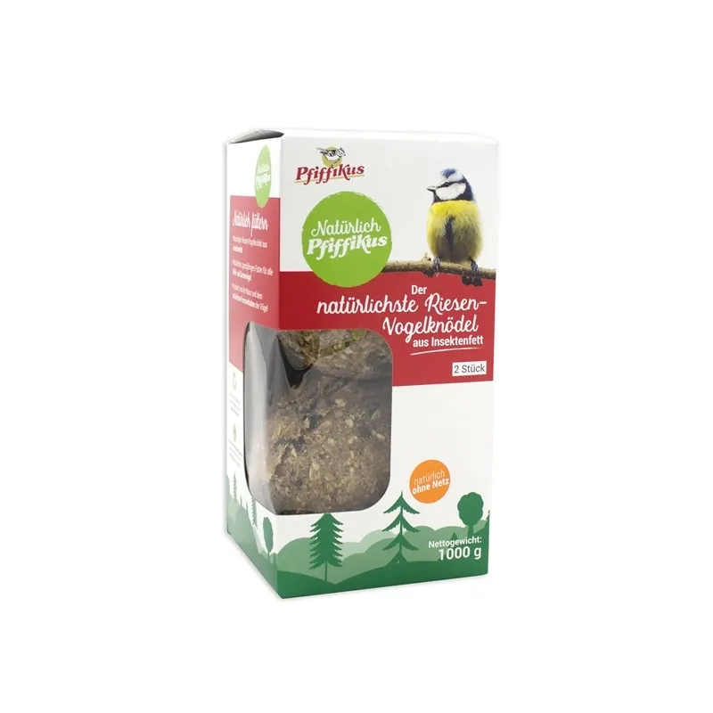 Gartenvogelfutter Natürlich Pfiffikus Riesenknödel - 2 Stück jetzt...