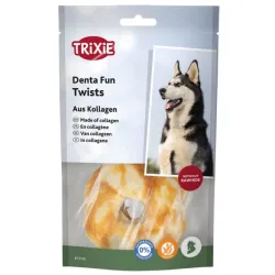 Hundesnacks Trixie Denta Fun Twists aus Kollagen - 2 St./85 g...