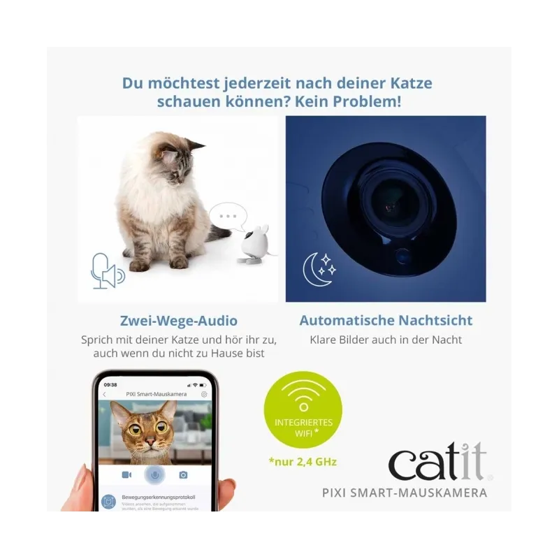 Katzenspielzeug Catit PIXI Smart-Mauskamera jetzt online