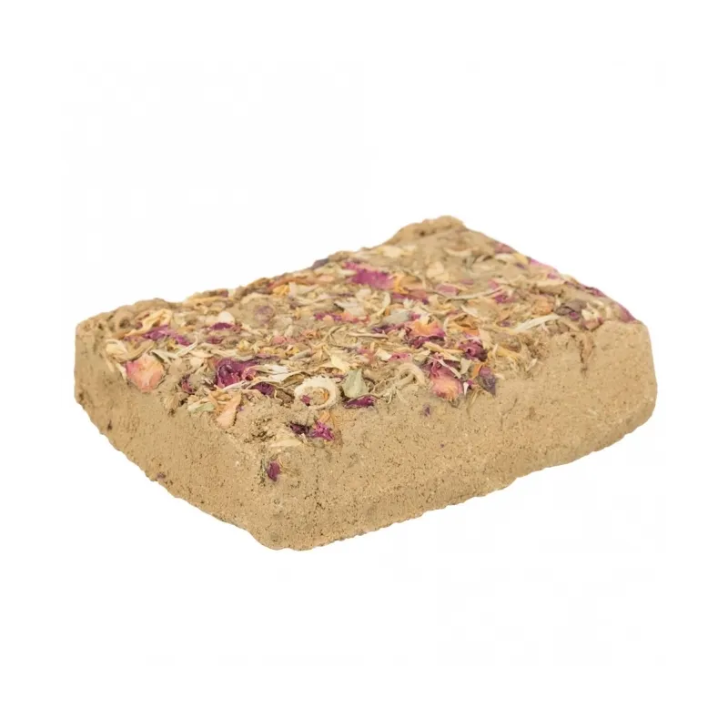 Kleintierfutter & Snacks Trixie Lehmstein mit Blüten - 100g jetzt...