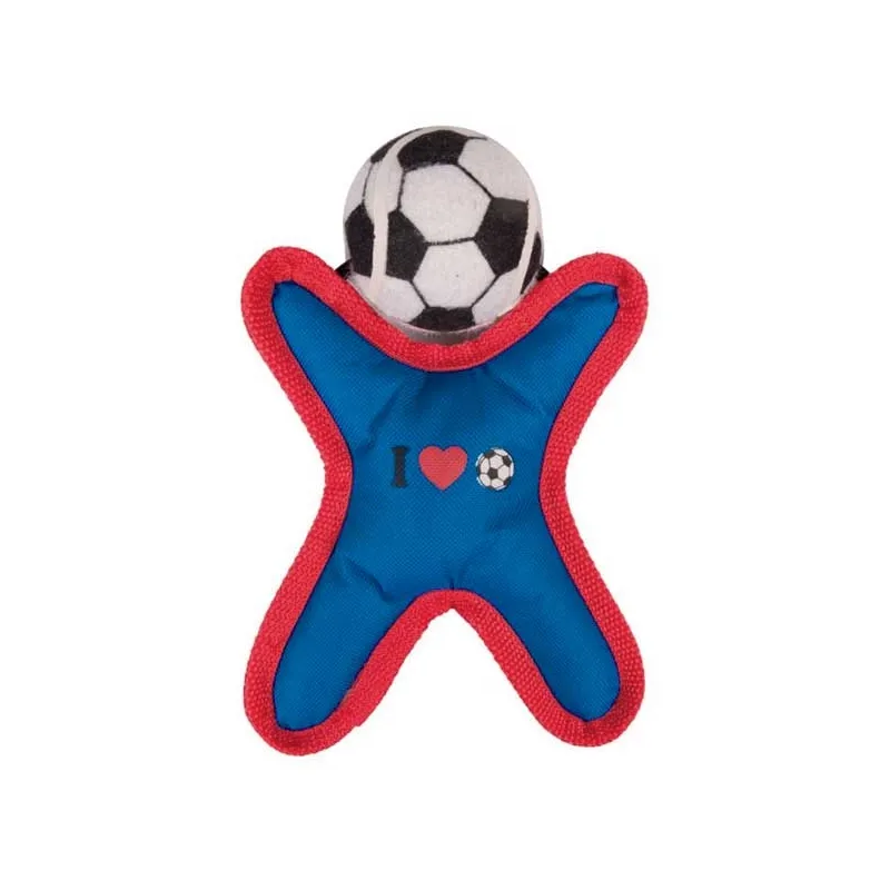 Hundespielzeug & Sport Karlie Flamingo Fußballfigur aus Nylon -...