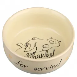 Katzennäpfe & Tränken Trixie Keramiknapf Thanks for service! jetzt...