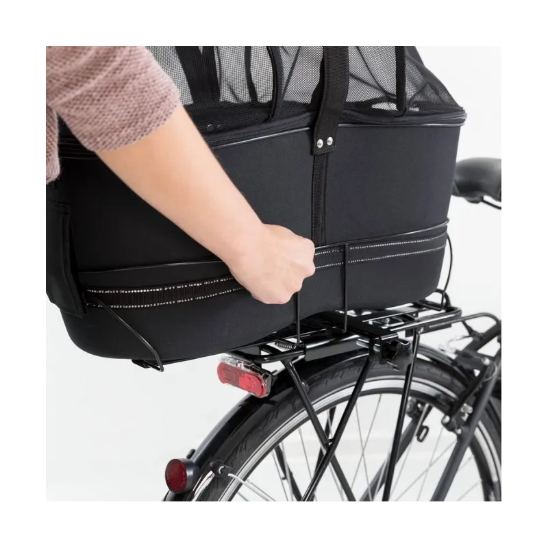 Reise & Transport Trixie Hundefahrradkorb Long für breite...