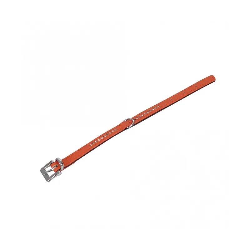 Halsbänder Karlie Vintage Strass Halsband - Mandarine - 1-reihig,...