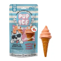 Hundesnacks Pup Ice Waffle Cones Strawberry M - 2 Stück jetzt online