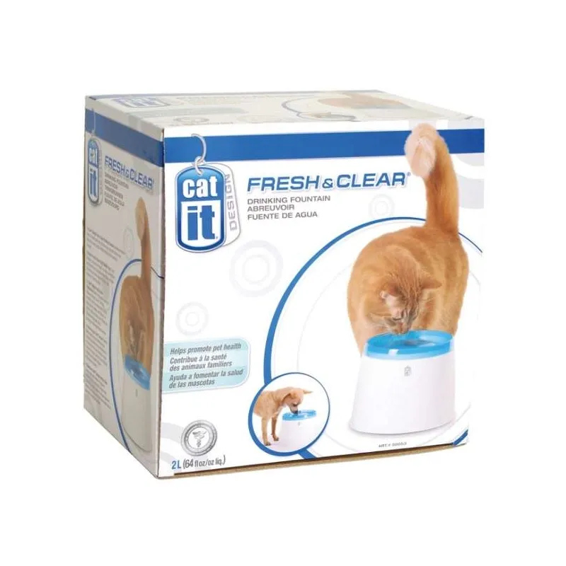 Hundenäpfe & Tränken CATIT Fresh+Clear Trinkbrunnen 2L - Blau...