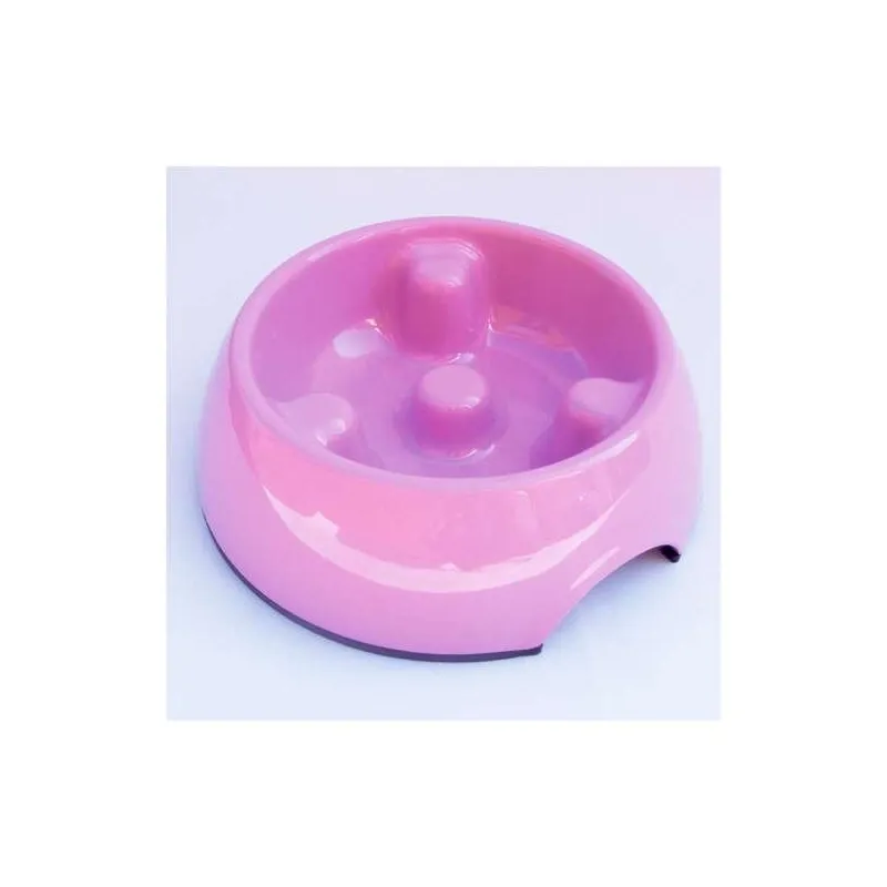 Hundenäpfe & Tränken DOGIT Go-Slow Anti-Schling-Napf Rosa 140 ml...