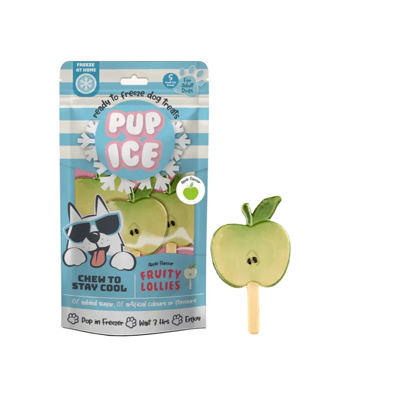 Hundesnacks Pup Ice Fruity Lollies Apple S - 3 Stück jetzt online