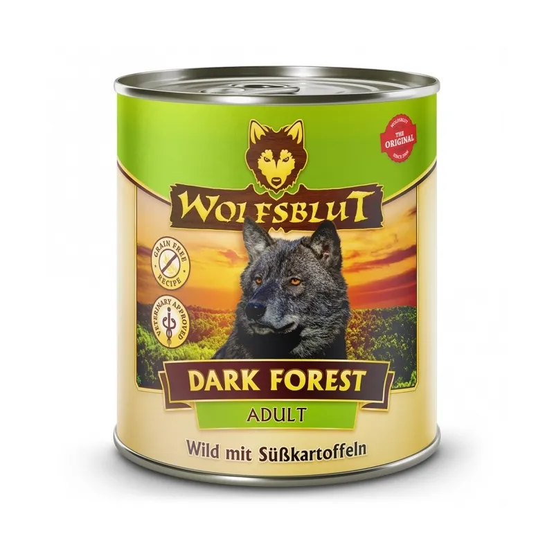 Hunde-Nassfutter Wolfsblut Dose Dark Forest 800g jetzt online