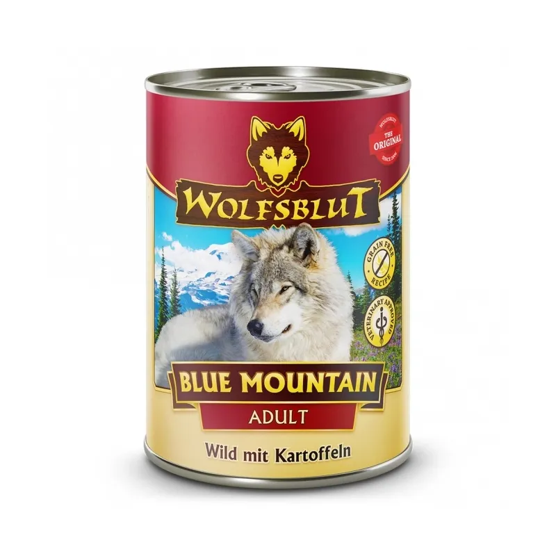 Hunde-Nassfutter Wolfsblut Dose Blue Mountain 395g jetzt online
