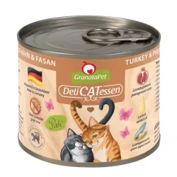 Katzen Nassfutter GranataPet Delicatessen Dose Truthahn & Fasan -...