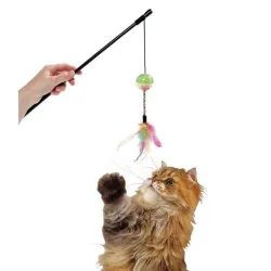 Katzenspielzeug Karlie Flamingo Day&Night Spielangel mit...