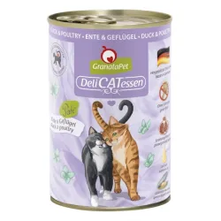Katzen Nassfutter GranataPet Delicatessen Dose Ente & Geflügel -...