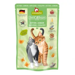 Katzen Nassfutter GranataPet Delicatessen Pouch Kitten Geflügel 85...