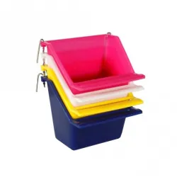 Ausstattung & Zubehör Karlie Kunststoff-Vogelnapf - Eckig - Klein,...