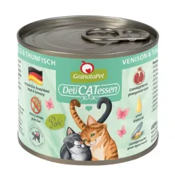 Katzen Nassfutter GranataPet Delicatessen Dose Wild & Thunfisch -...