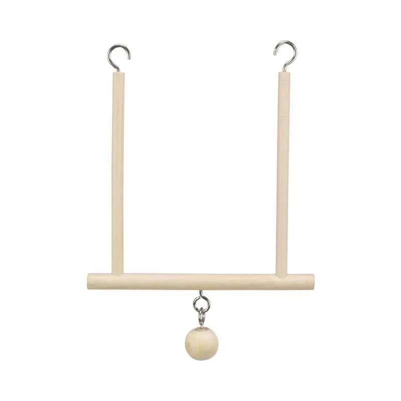 Ausstattung & Zubehör Trixie Trapezschaukel mit Holzkugel - 12 x...