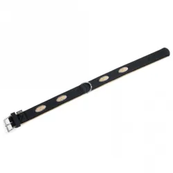 Halsbänder Karlie Art Buffalo Oak Halsband - Schwarz/Beige - 65cm...