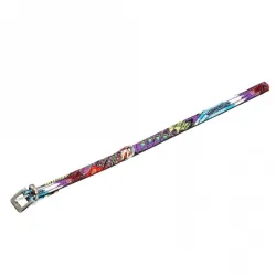 Halsbänder Karlie Halsband Peacock - grün/schwarz - 24 cm / 10 mm...