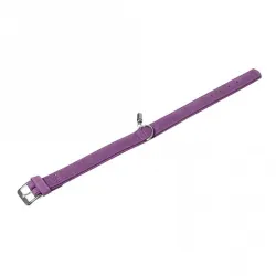 Halsbänder Karlie Halsband Buffalo aus Kalbsleder - Lila - 45...