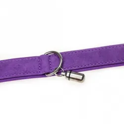 Halsbänder Karlie Halsband Buffalo aus Kalbsleder - Lila - 55...