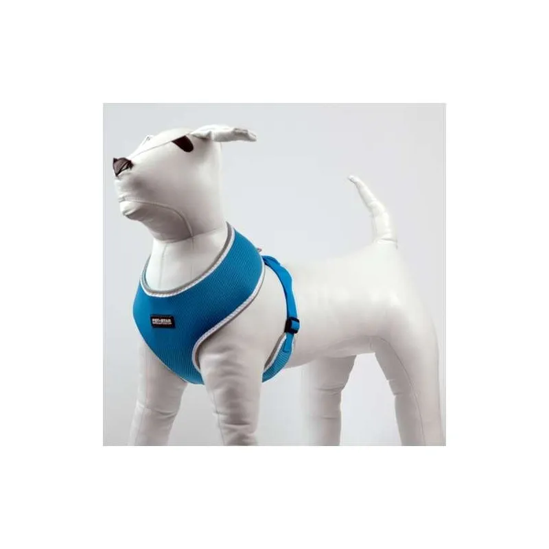 Halsbänder & Leinen Pet-Star Softgeschirr / Netzgeschirr - Blau -...
