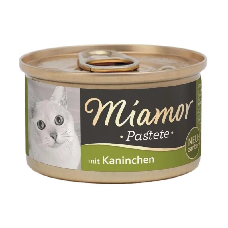 Katzen Nassfutter Miamor Pastete Kaninchen 85g jetzt online