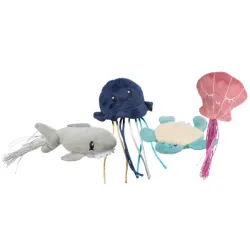 Katzenspielzeug Trixie Katzenspielzeug Meerestiere jetzt online