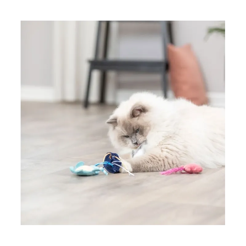 Katzenspielzeug Trixie Katzenspielzeug Meerestiere jetzt online